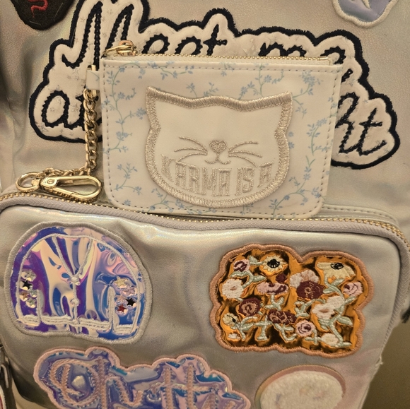Stoney Clover Lane Shimmer Adult Mini Backpack Taylor Swift Inspired - Picture 5 of 8